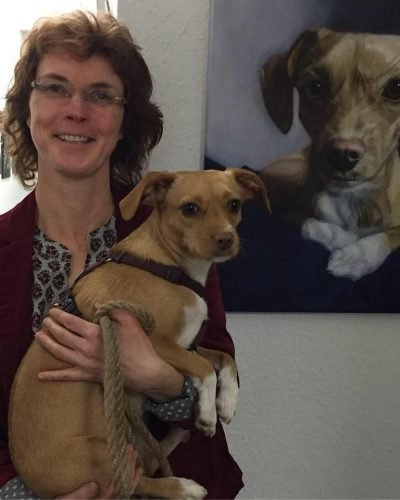 Sandra Zimmermann auf der Animalia
